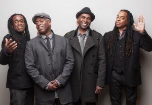 Living Colour guitarist and founder Vernon Reid, second from right, is optimistic about the future of his 30-year-old band.
